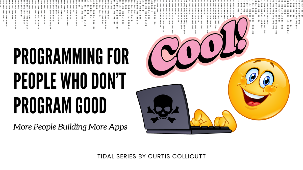 Programming for People Who Don't Program Good
